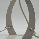 Iconic pair of targetti sankey table lamps - avantgarde italian lighting 70s