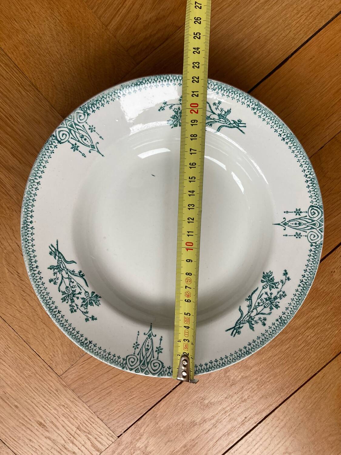 Saint Amand deep plates ironstone