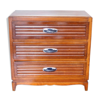 Commode miel 3 tiroirs années 30-40
