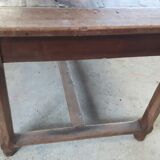 Old rustic farm table