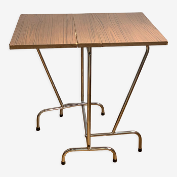 Folding formica table