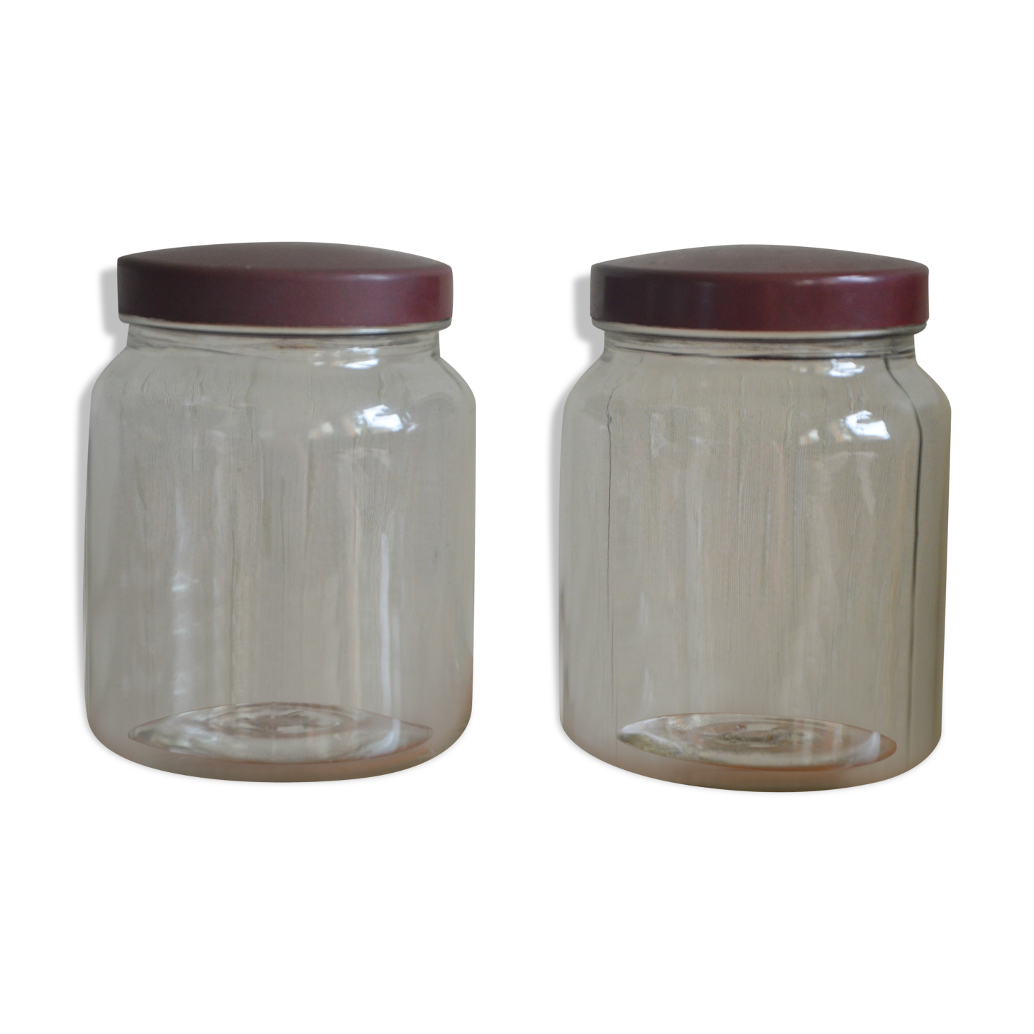 Glass jar, Bakelite lid