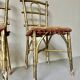 Pair of 19th century Faux Bamboo Parlor Chairs by Thonet