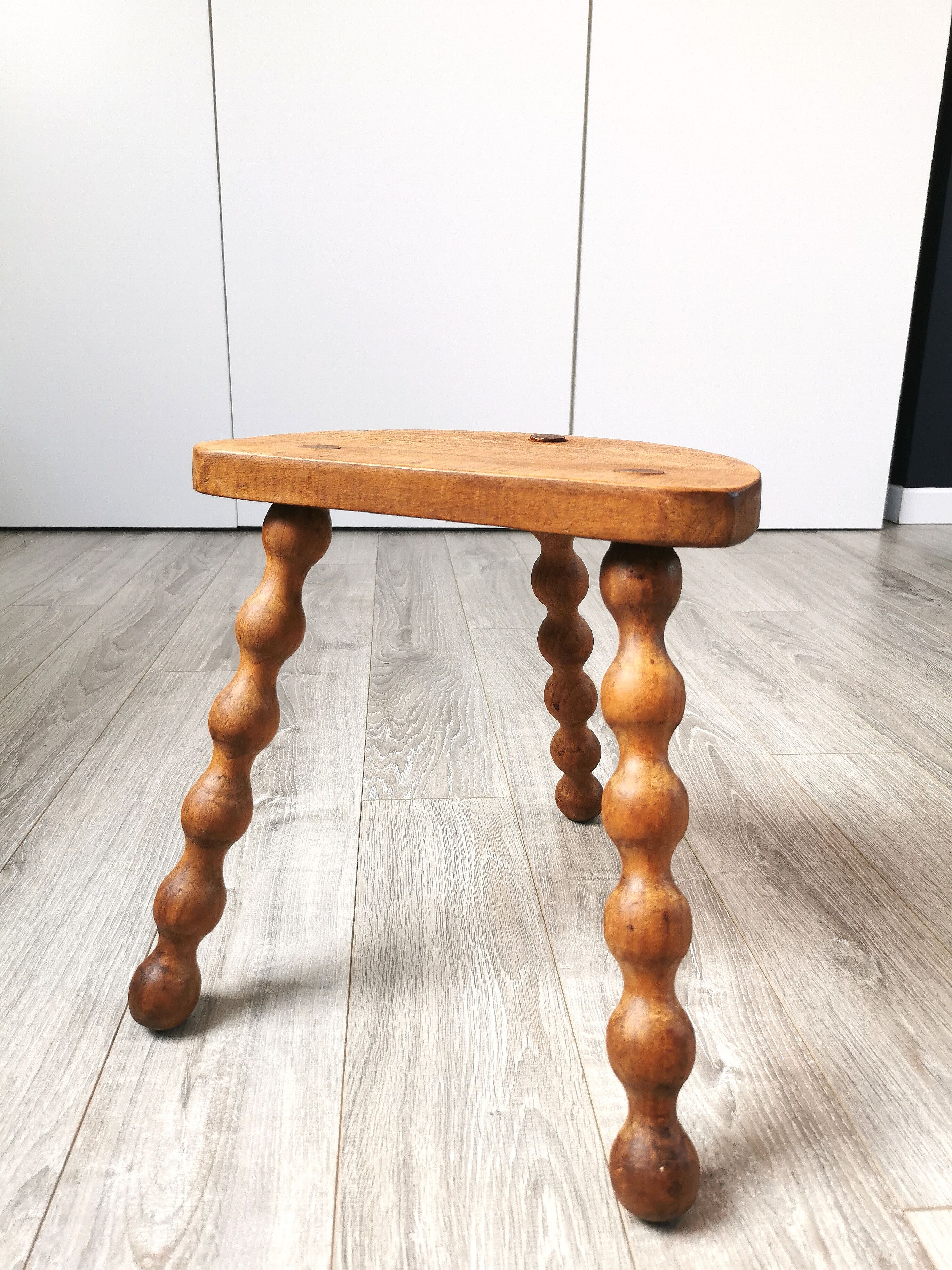 Vintage tripod stool