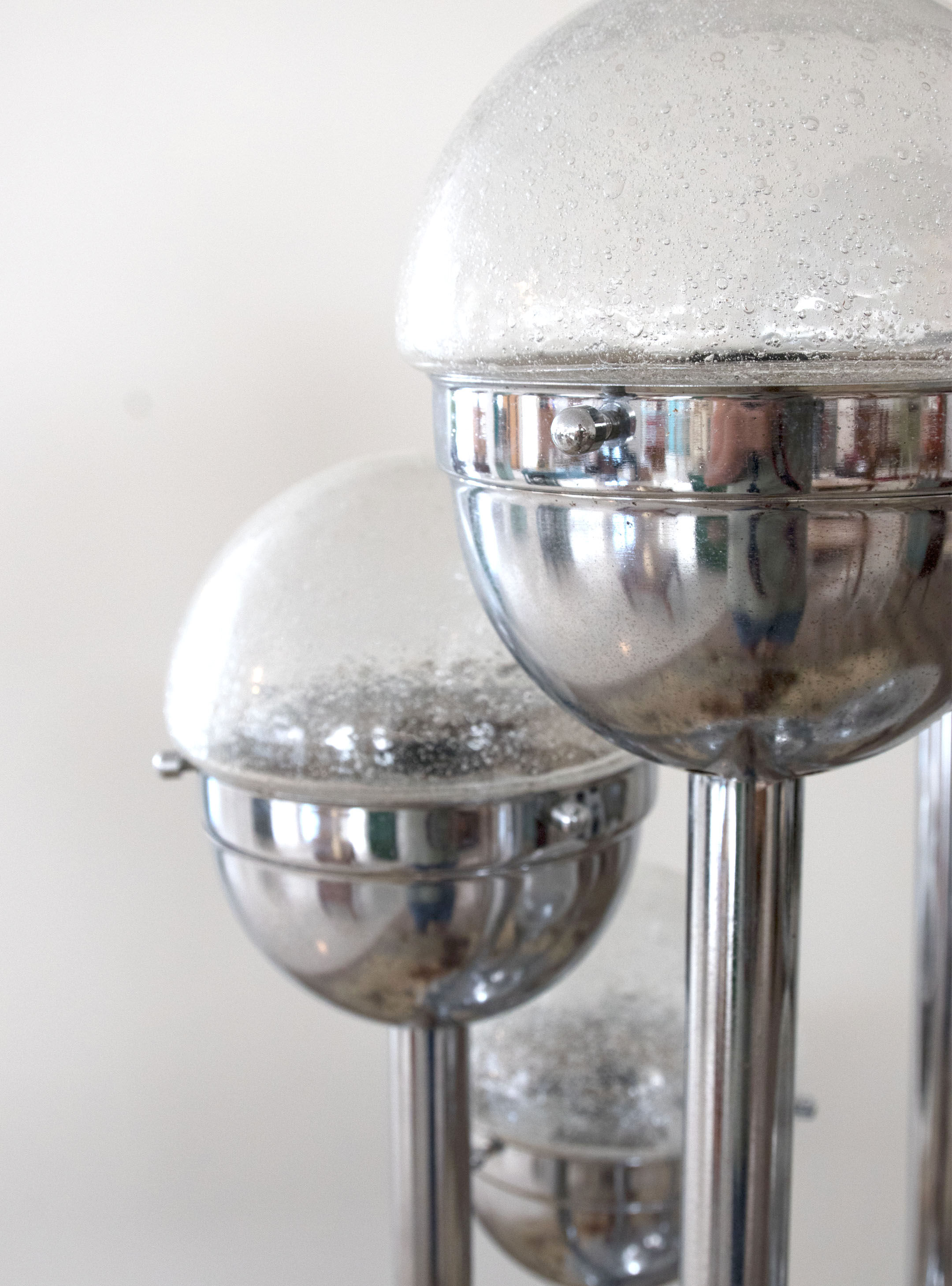 Vintage italian ceiling lamp, 1970's