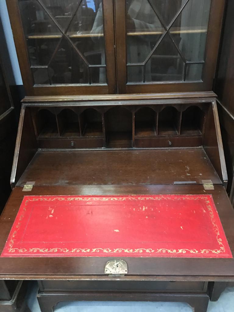 Vintage mahogany secretary