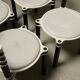 Set of 4 dining chairs model 6800 by Kurt Thut for Dietiker, 1980s