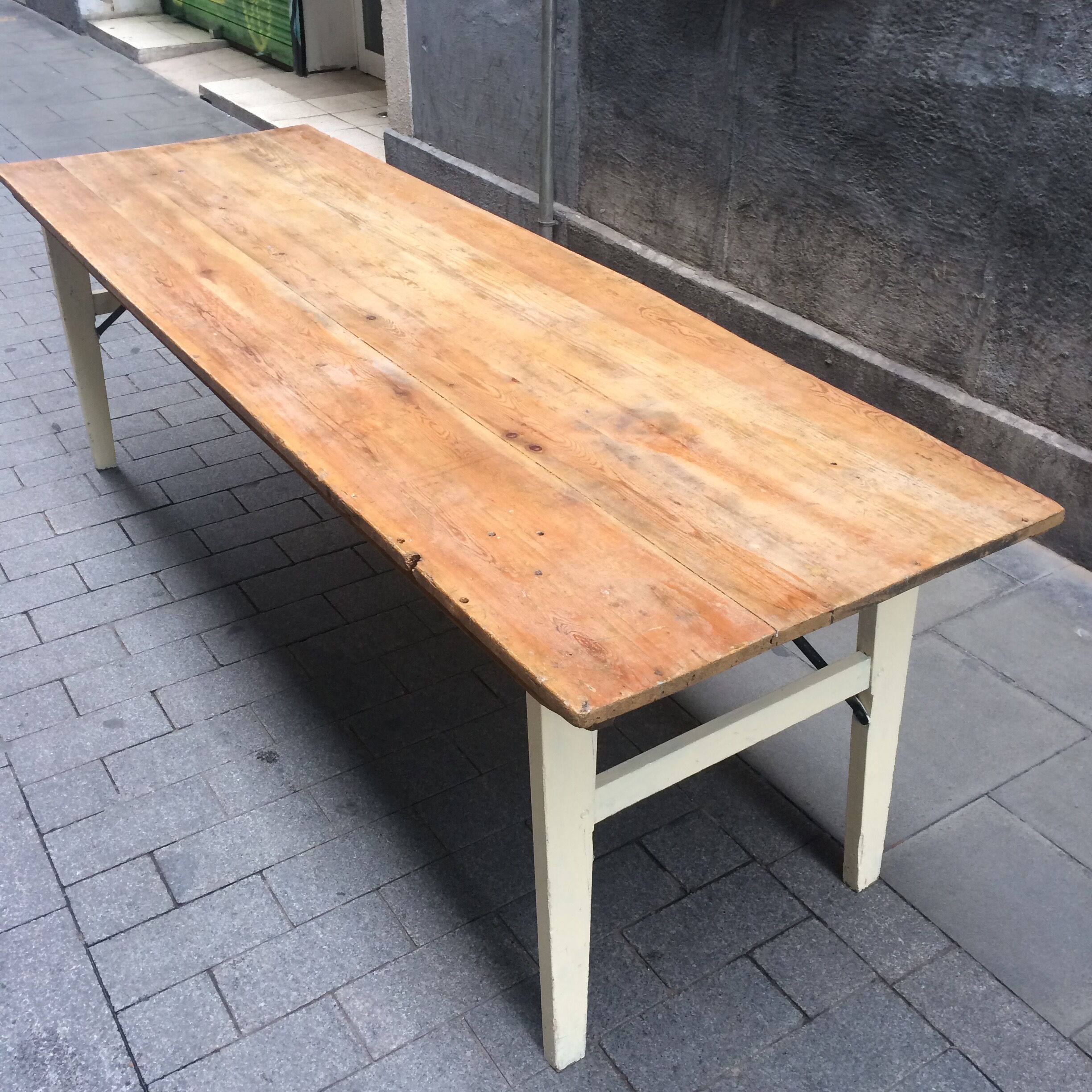 Table en bois pliable