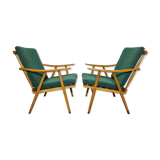2 armchairs boomerang model by Ton