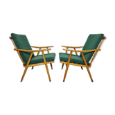 2 armchairs boomerang model by Ton