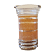 Vintage orange granite vase