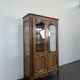 Vitrine de style Louis XV en Merisier
