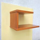 Pair of 1960s hanging bedside tables