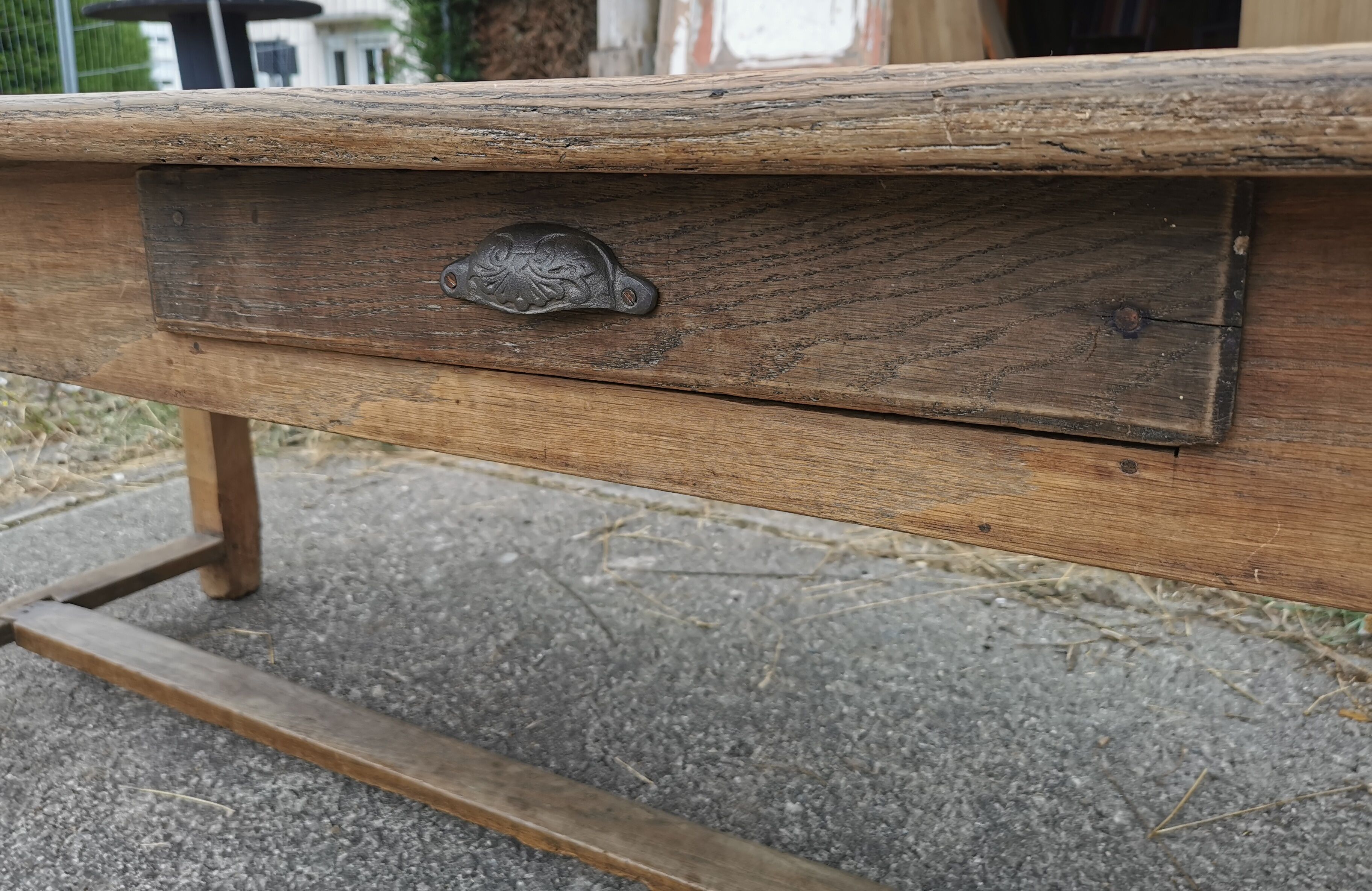 Table de ferme en chêne 260cm