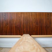 Danish rosewood floating bed from Sannemans Møbelfabrik, 1960s