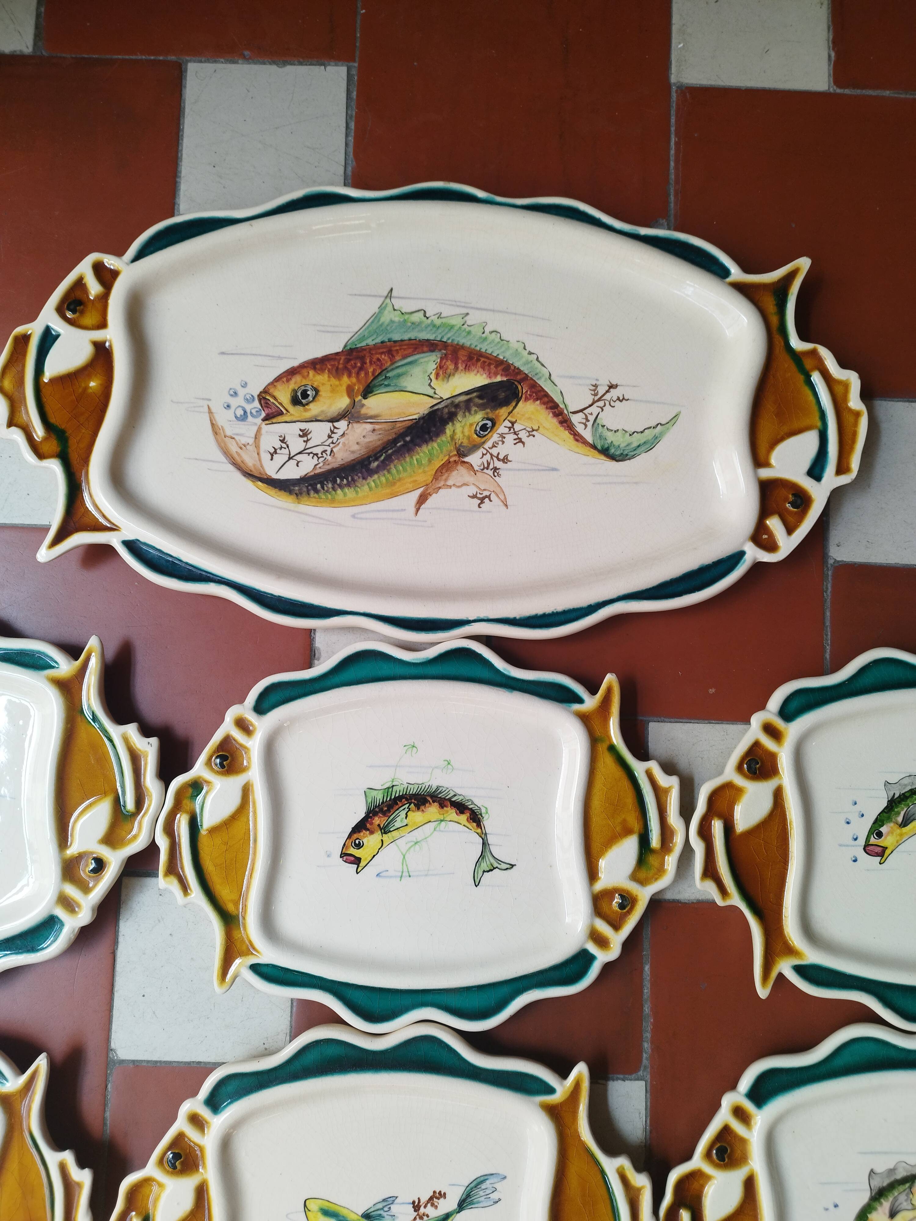 50s plate set