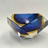 Cendrier sommerso en verre de murano