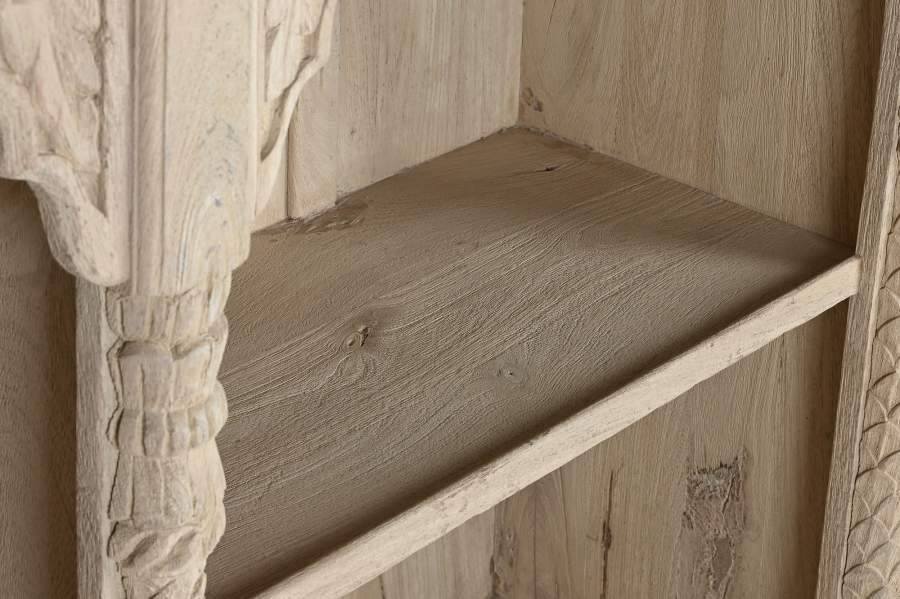 Wood shelf 204x38x196 natural