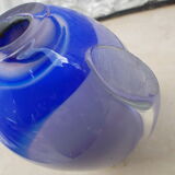 Glassware art vase unsigned handcrafted work