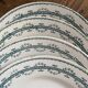 Flat plates in ironstone Gien model Austerlitz