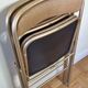 Pair of folding chairs "Plichaise" Souvignet, made in France