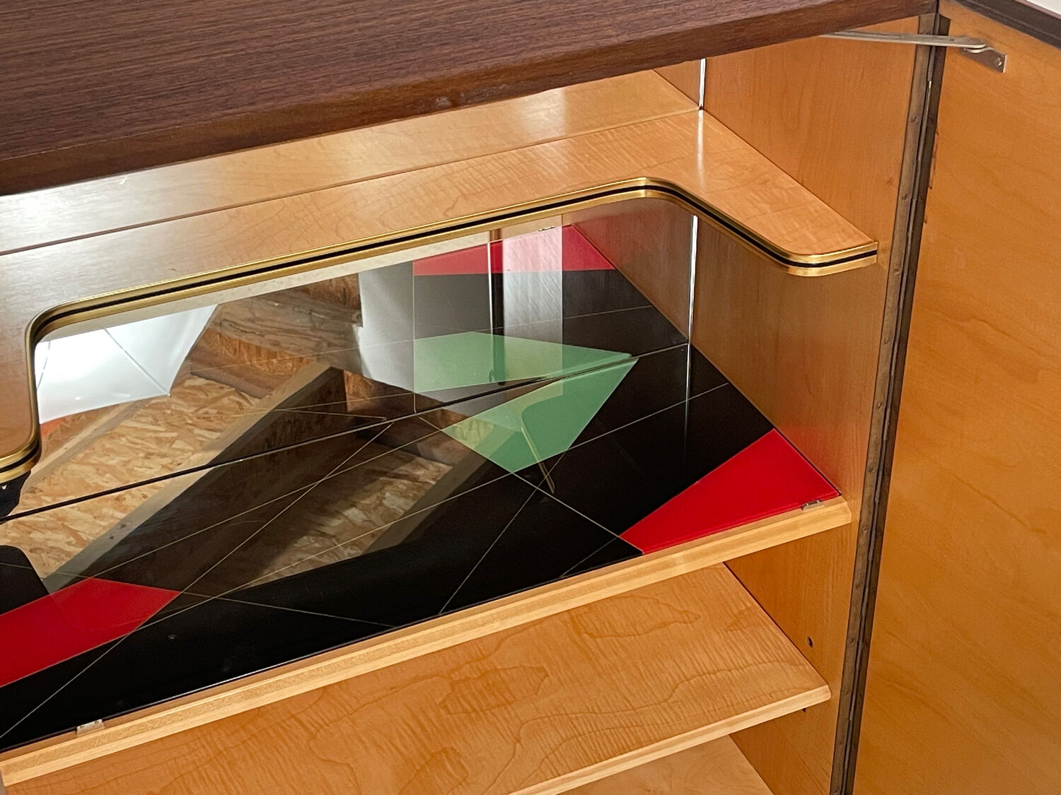 1960s rosewood mini bar