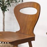Lot de 4 chaises Fourmi de Baumann