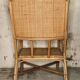 Bamboo and rattan armchair