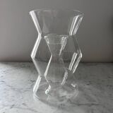 Habitat designer glass candle holder