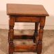 oak stool - 19th century