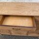 Renovated vintage Art Deco Parisian buffet in wood, 1940, 144cm.