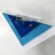 Paire d'appliques postmodernes bleues, 1980
