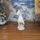 Figurine of a Slender Lipizzaner Horse in White Glazed Biscuit Porcelain