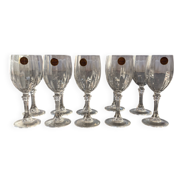 Crystal water glass
