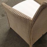 Rattan armchair