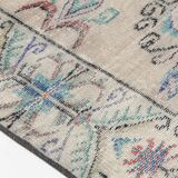 Flower Design Oushak Carpet