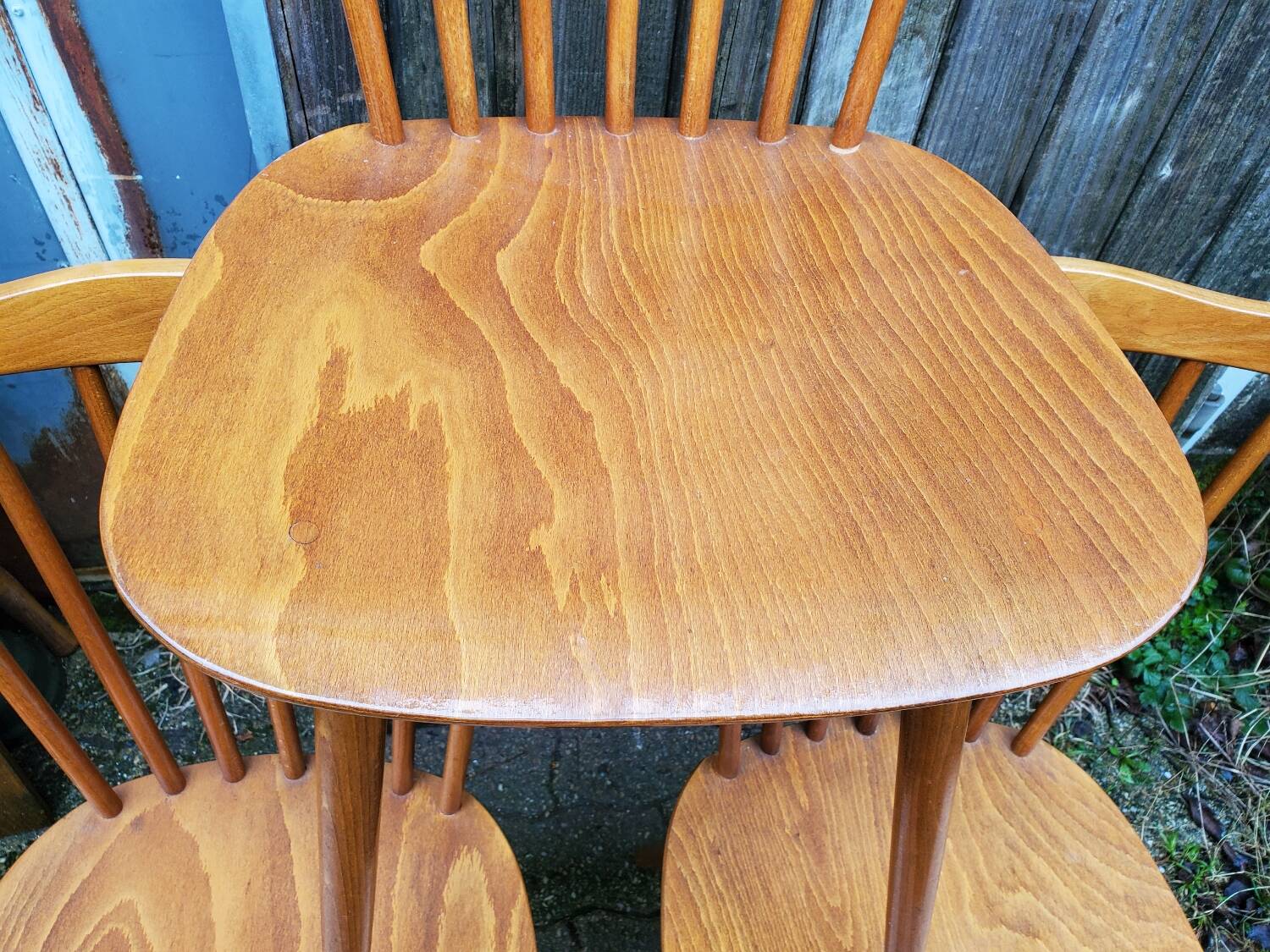 4 Baumann “Menuet” bistro chairs