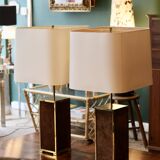 Important pair of lamps from the 70s