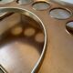 Kaymet copper and silver trolley from the 50s