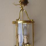 Lanterne en bronze de style Louis XVI en état de marche