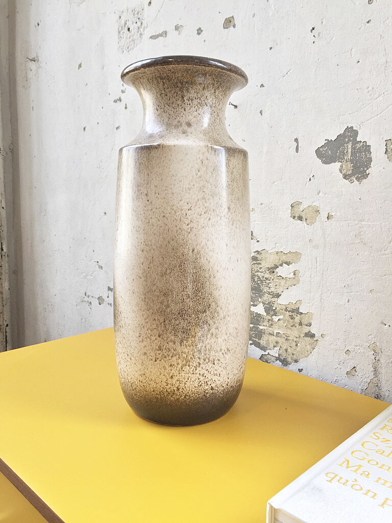 Brown Scheurich vase