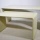 Space Age nesting desk in fiberglass, set of 2, 1970s