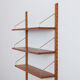 Poul Cadovius teak wall unit with a desk and 3 shelves, Denmark, 1960s