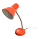 Revised 1970s orange vintage adjustable lamp
