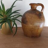 Pitcher in flamed glazed sandstone