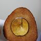 Curiosity vintage box from the 50s-60s, naturalised coconut ice bucket.