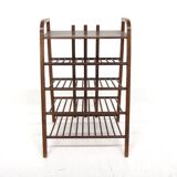 Porte-revues scandinave en hêtre, Suède, 1960