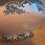 Salad bowl in Iron Earth Moulin des Loups model La Vallière