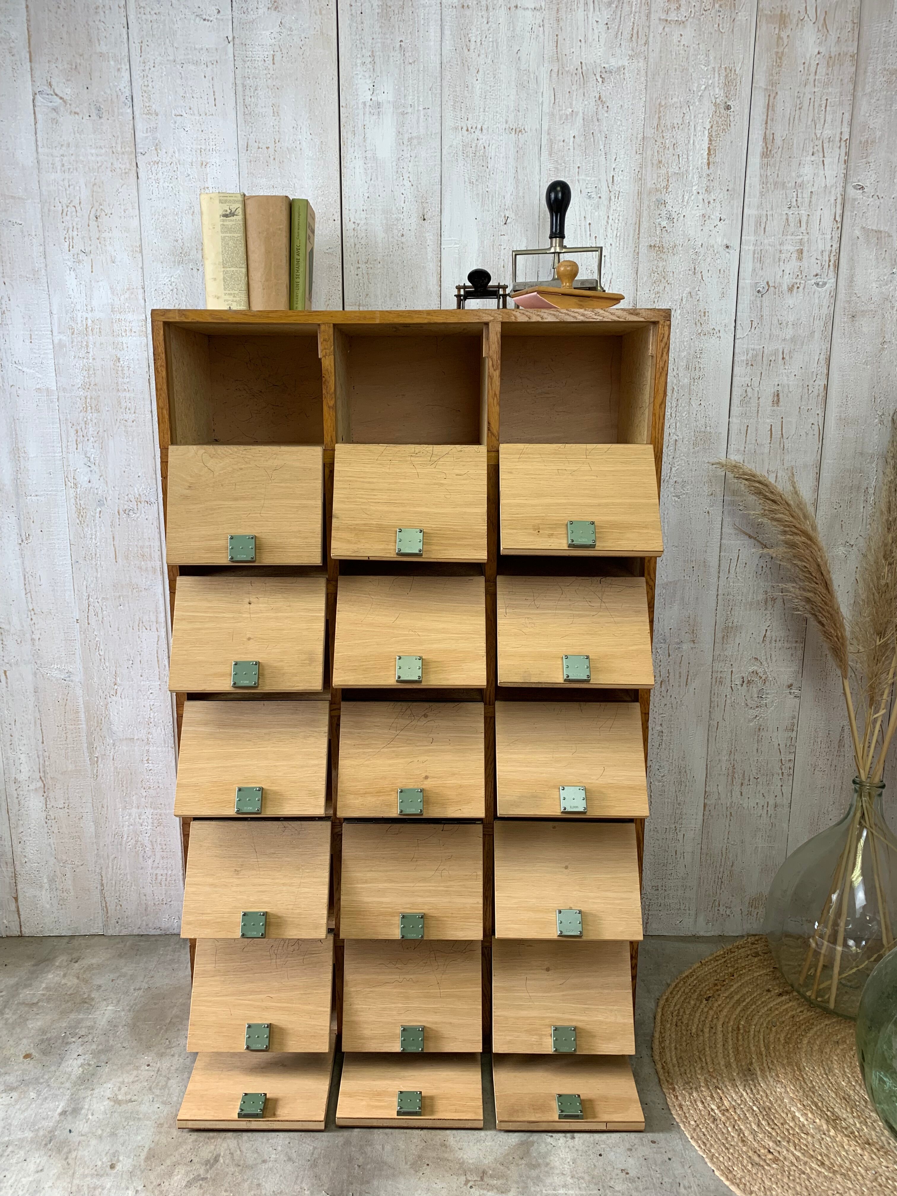 Vintage locker cabinet