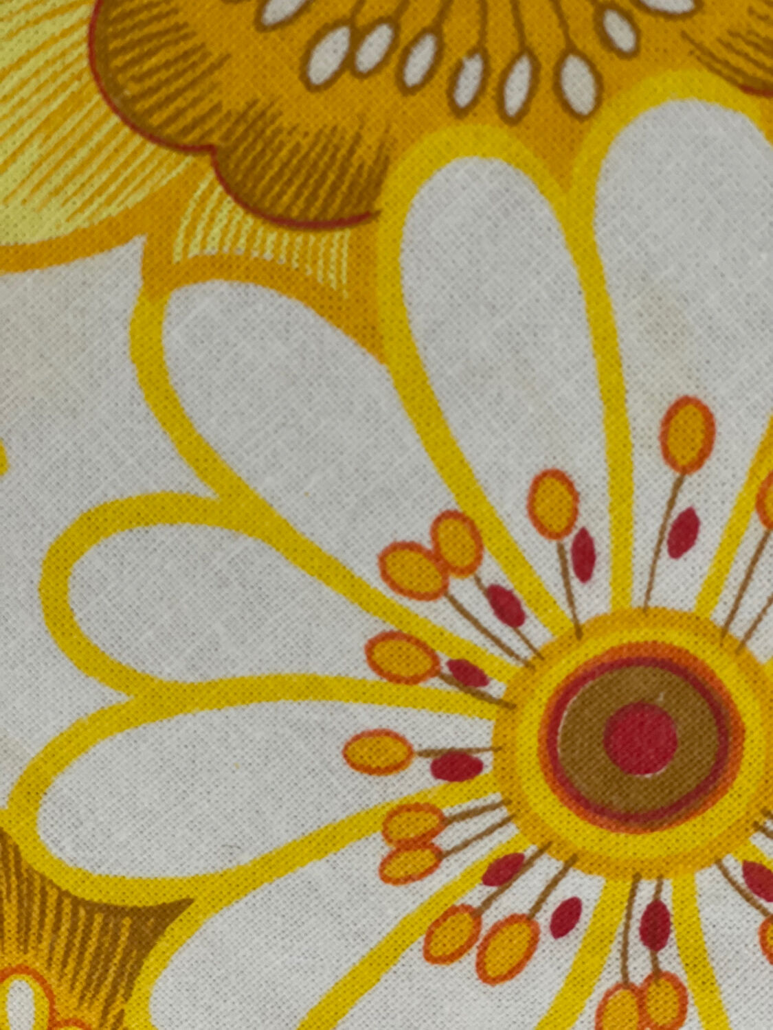 Nappe ronde vintage 1970